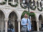Travis in World Showcase Italy