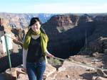 Sonya and the Grand Canyon West Rim