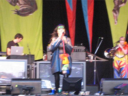 Björk doing her thing