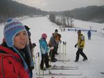 Sonya and our friends and the instructor