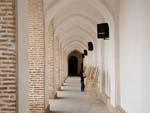 One of the outer courtyard halls of the Jameh Mosque