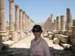 Jerash - Sonya and the North Decumanus