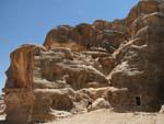 Petra Day One - Stairs carved into the rock at Little Petra
