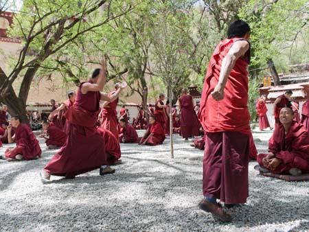 Debating Courtyard of the monastery