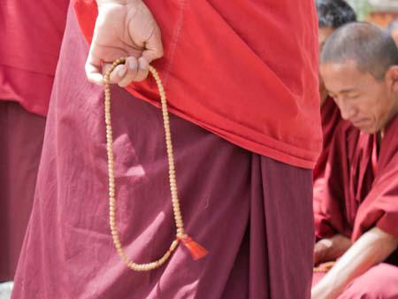 Buddhist prayer beads