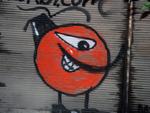 Ball with face and fez